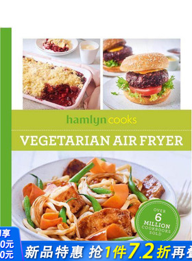 【预售】【哈姆林烹饪系列】素食空气炸锅食谱 【Hamlyn Cooks】Vegetarian Air Fryer 原版英文餐饮生活美食 正版进口书
