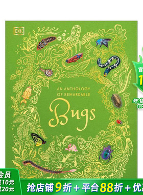 【预售】昆虫奇观 【Anthologies】An Anthology of Remarkable Bugs 英文儿童插画科普绘本 进口童书