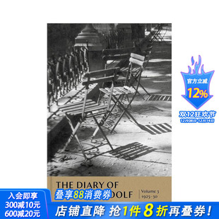 The 原版 预售 Diary 卷3 英文文学传记 正版 Woolf 1925 Volume 弗吉尼亚·伍尔芙日记 进口书 Virginia