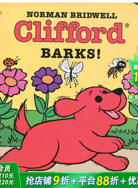 【现货】CLIFFORD BARKS! 【大红狗克利弗德】吠吼！ 英文儿童书适合3-6岁【善优童书】