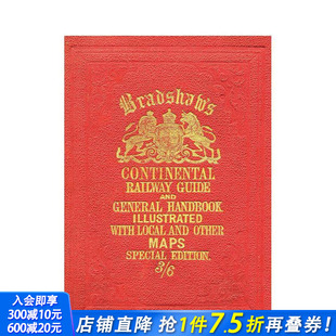 Guide 进口书 布拉德肖英国铁路旅行指南 正版 英文旅行 原版 Railway Continental Bradshaw’s 现货