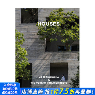 Oscar Ojeda 越南建筑师Vo Houses建筑设计画册 英文原版 Nghia及VTN建筑事务所作品 住宅 Trong Riera 进口 现货