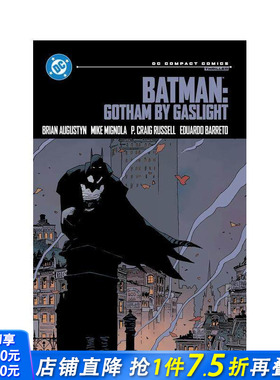 【预售】蝙蝠侠：煤气灯下的哥谭 DC漫画精编版 Batman: Gotham by Gaslight 原版英文漫画书 正版进口书
