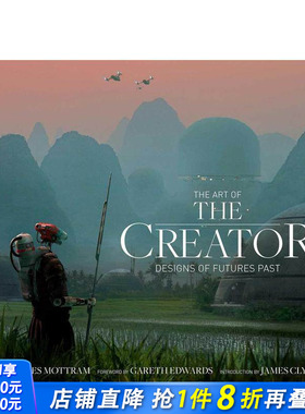 【预售】AI创世者 电影艺术设定集 The Art of the Creator: Designs of Futures Past 原版英文插画原画设定集 正版进口书籍画册