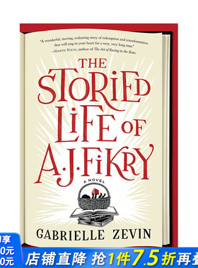 【现货】The Storied Life of A. J. Fikry，A. J. Fikry的传奇生活英文传记 正版进口书籍 善优图书