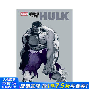 Loeb Sale 现货 Jeph 英文漫画书 进口书 原版 杰夫·勒布与蒂姆拍卖：绿人画廊版 Gallery Hulk Tim 正版 Edition