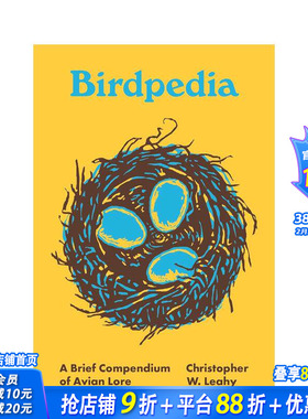 【预售】鸟类百科 【Pedia Books】Birdpedia  原版英文社会科学 正版进口书籍 善优图书