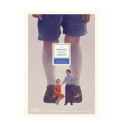 【现货】英文原版 奇怪的爸妈My Strange Shrinking Parents 精装艺术插画绘本 家庭亲情儿童进口图书 善优童书