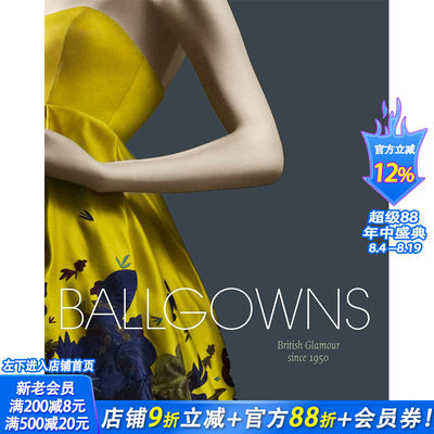 【现货】British Glamour since 1950，20世纪50年代开始的英国魅力 原版图书籍进口正版 Claire Wilcox 时尚风格与历史