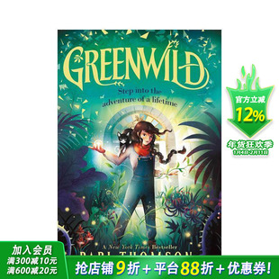 【现货】绿色荒野 门后的世界 卷1 《纽约时报》畅销书 Greenwild 英文儿童章节桥梁故事 英语拓展阅读进口书