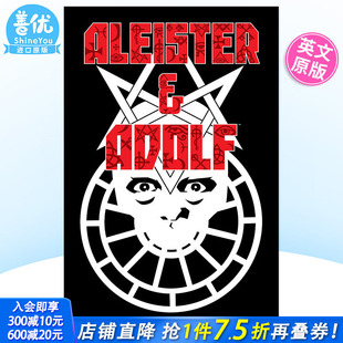 阿莱斯特和阿道夫 善优图书 Books 正版 预售 英文漫画 进口书籍 Aleister Horse Adolf Dark 图像小说