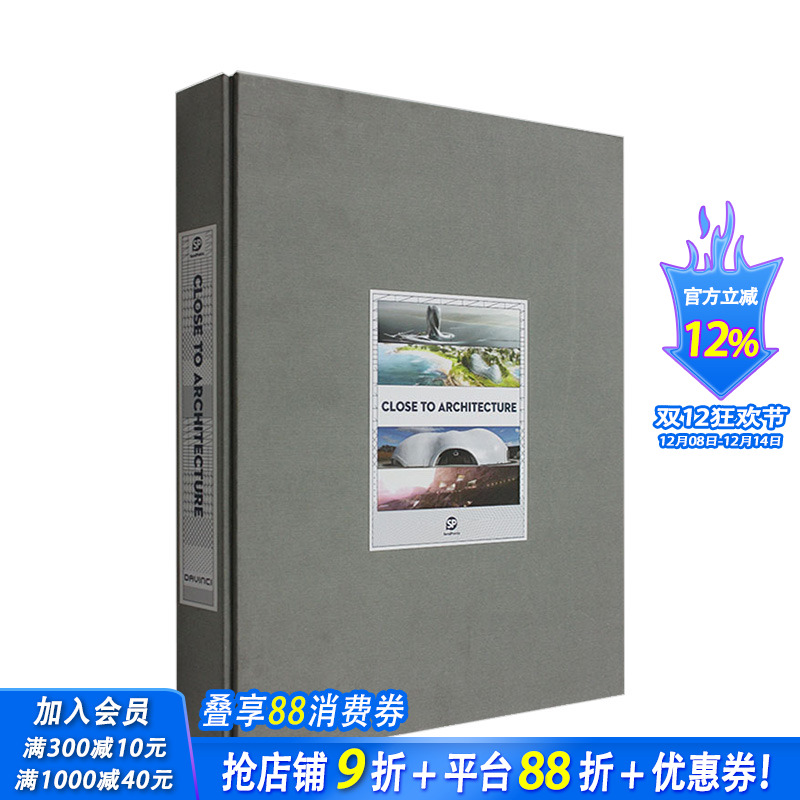 【现货】【送字体海报】走进建筑CLOSE TO ARCHITECT 公共空间商业住宅案例材料设计作品集 英文原版图书书籍 Sendpoints