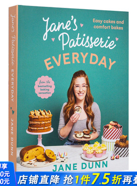 【现货】英文原版 简单的蛋糕和舒适的烘焙 Jane's Patisserie Everyday 餐饮料理食谱 正版进口书籍
