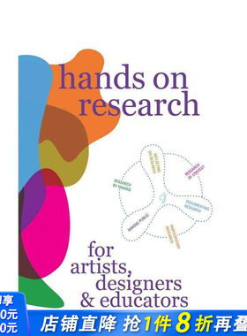 【现货】艺术家、设计师和教育工作者的实践研究 Hands on Research for Artists  Designers & Educators原版英文艺术正版进口书