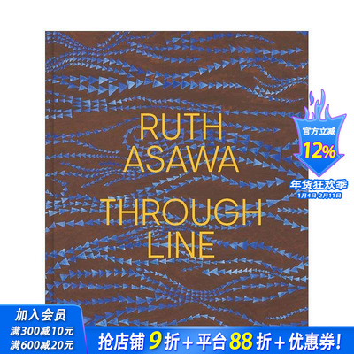 【预售】露丝·阿萨瓦的手中线 Ruth Asawa Through Line 原版英文艺术画册画集 正版进口书籍 善优图书