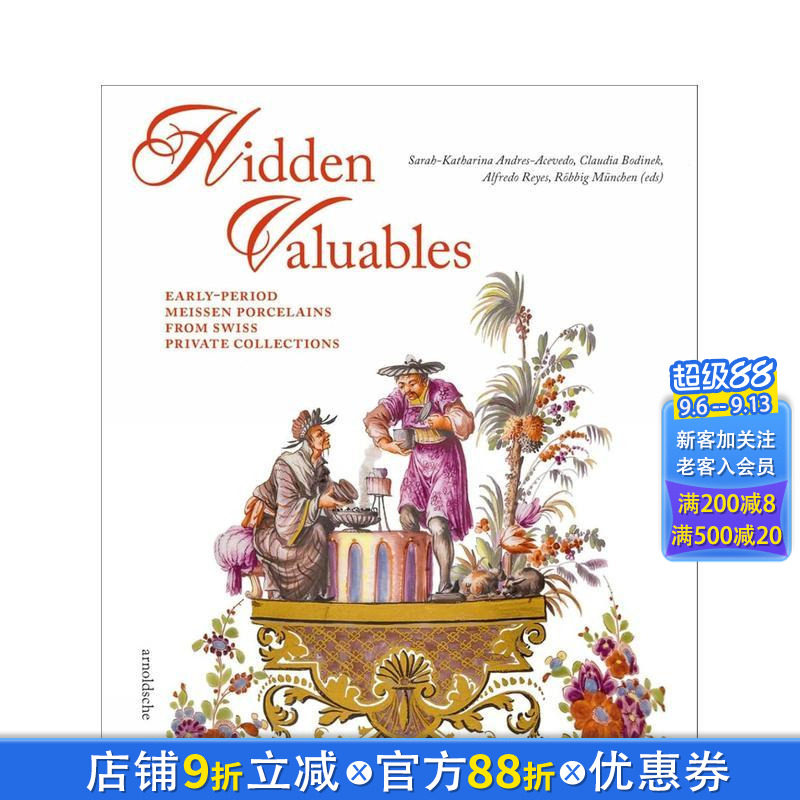 【预售】隐秘珍宝:瑞士私人收藏中的早期迈森瓷器 Hidden Valuables 原版英文艺术画册画集 正版进口书
