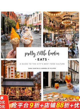 【现货】伦敦小确幸：美食篇 Pretty Little London: Eats 原版英文餐饮生活美食 正版进口书