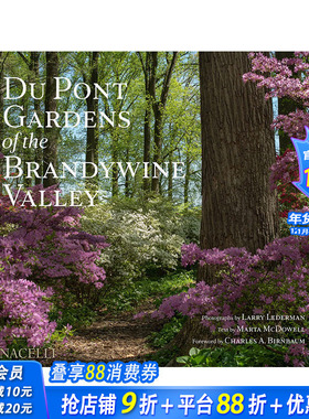 【预售】白兰地谷的杜邦花园 Du Pont Gardens of the Brandywine Valley 原版英文园林景观 正版进口书籍 善优图书