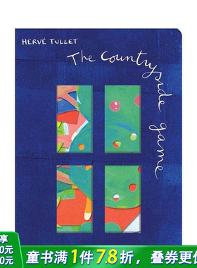 【现货】【Hervé Tullet】乡村游戏the countryside game 英文儿童趣味活动书 10-12岁 游戏互动 激发想象力 原版进口图书