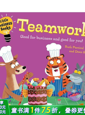【现货】给孩子的商业小丛书：团队合作 Little Business Books: Teamwork 英文儿童插画科普绘本 进口童书