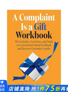 【预售】投诉是一份礼物工作簿 Complaint Is A Gift Workbook 英文商业行销 正版进口书