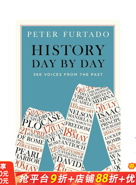 【现货】历史日复一日：来自过去的366个声音 History Day by Day : 366 Voices from the Past 原版英文人文历史 正版进口书