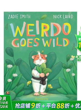 【预售】怪咖大暴走 Weirdo Goes Wild 英文儿童插画故事绘本 进口童书