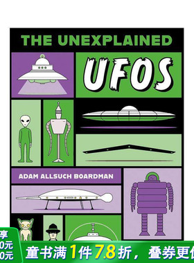 【现货】未解之谜：UFO档案 【The Unexplained】UFOs 英文小说故事 英语拓展阅读进口书