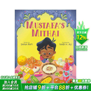 【现货】穆斯塔法的米泰甜点 Mustafa's Mithai 英文儿童插画故事绘本 进口童书