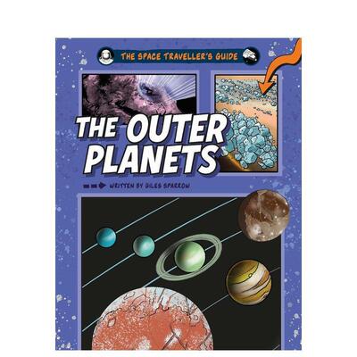 【预售】太空旅行者指南：外行星 The Space Traveller's Guide: The Outer Planets 英文儿童插画科普绘本 进口童书