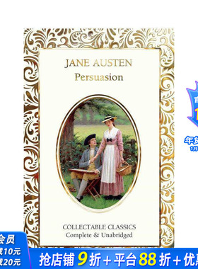 【现货】英文原版 劝导 【Flame Tree Collectable Classics】Persuasion 英文小说 正版进口书籍 善优图书