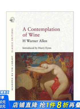 【预售】葡萄酒沉思录 A Contemplation of Wine 原版英文餐饮生活美食 正版进口书