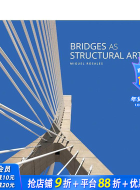 【预售】作为结构艺术的桥梁 Bridges as Structural Art 原版英文建筑设计 正版进口书