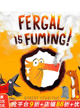【现货】Fergal Is Fuming!弗加尔在冒烟 愤怒情绪管理 英文原版儿童绘本 3-6岁【善优童书】