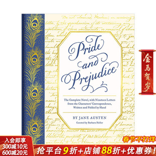 【预售】【内含花体字信件】Pride and Prejudice傲慢与偏见 简奥斯丁Jane Austen 英文原版文学小说