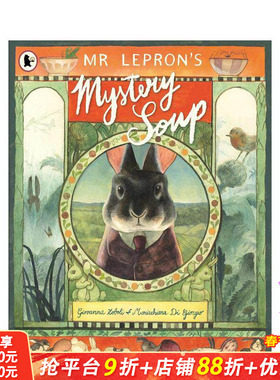 【现货】勒普隆先生的神秘汤（平装） Mr Lepron's Mystery Soup 英文儿童插画故事绘本 英语进口童书