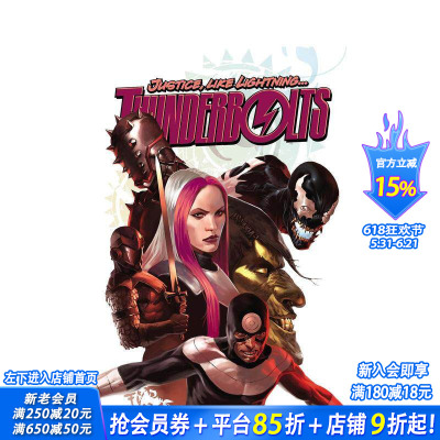【预售】雷霆特工队：黑暗王朝 总集篇 Thunderbolts:Dark Reign Omnibus Marko Djurdjevic Cover 英文漫画 漫威宇宙 正版进口书