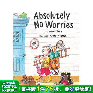 Absolutely 没问题 Worries 进口童书 英文儿童插画故事绘本 预售