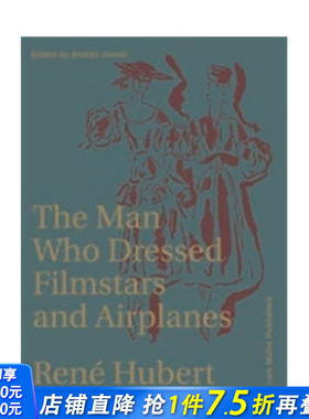 【现货】英文原版 René Hubert：瑞士航空服装设计纪念册 René Hubert 时尚设计品牌 正版进口图书画册 善优图书