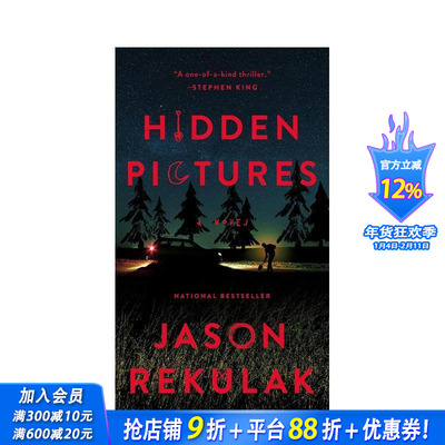 【预售】隐秘的涂鸦 Hidden Pictures Goodreads读者选择奖得主 悬疑小说 原版英文文学小说 正版进口书