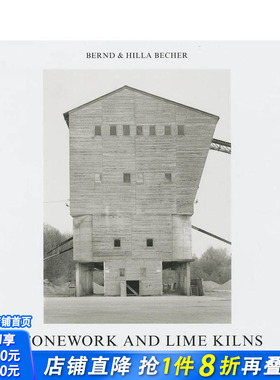 【现货】摄影师Bernd and Hilla Becher：Stonework and Lime Kilns 工业建筑摄影作品集 英文原版进口画册
