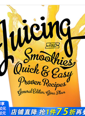 【现货】Juicing 果汁 进口原版图书