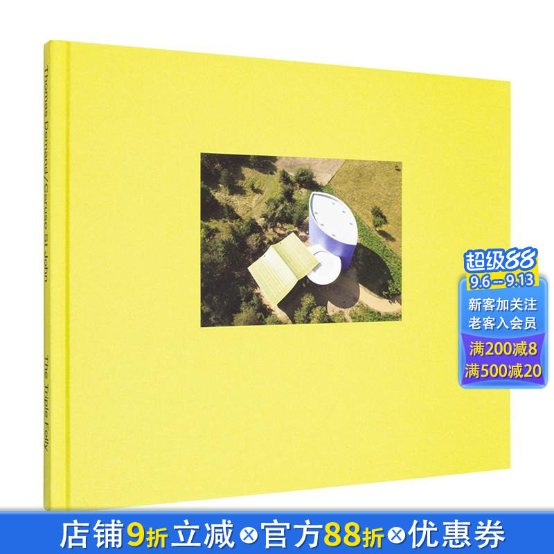 【现货】英文原版 三重装饰建筑(单册)托马斯·德曼/卡鲁索圣约翰建筑师事务所 The Triple Folly 建筑设计 正版进口书
