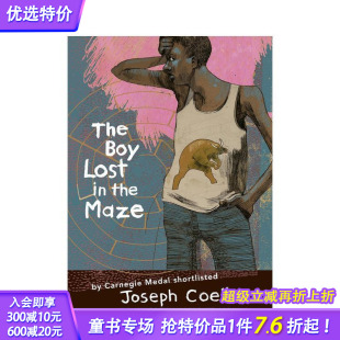 迷宫里 英语阅读拓展进口书 英文故事小说 预售 2024卡内基文学奖长名单 the The 男孩 12岁 Boy Maze Lost