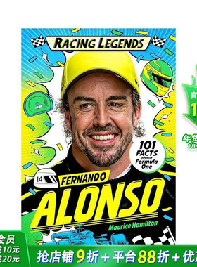 【预售】【赛车传奇】费尔南多?阿隆索 【Racing Legends】Fernando Alonso 英文儿童插画故事绘本 进口童书