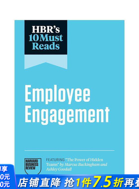 【预售】HBR关于员工敬业度读10篇（含马库斯·白金汉隐藏团队的力量） HBR's 10 Must Reads on Emp 英文商业行销 正版进口书
