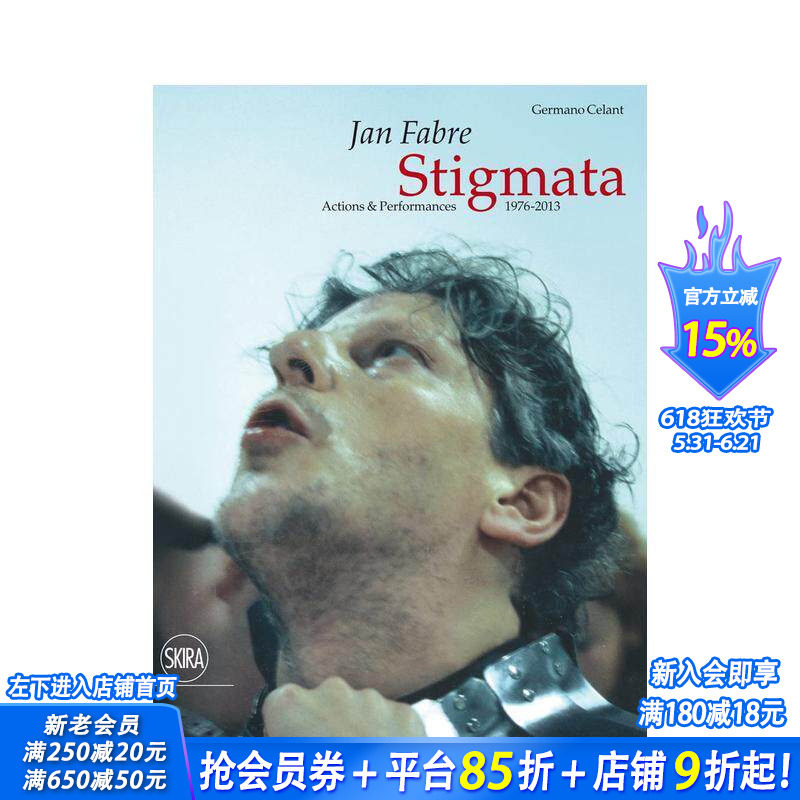 【预售】法布雷 Jan Fabre 原版英文摄影作品集 正版进口书