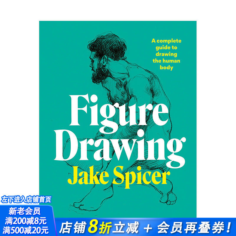 【预售】人体素描Figure Drawing 英文原版艺术美术绘画创作指南入门进口画册教科书 图书