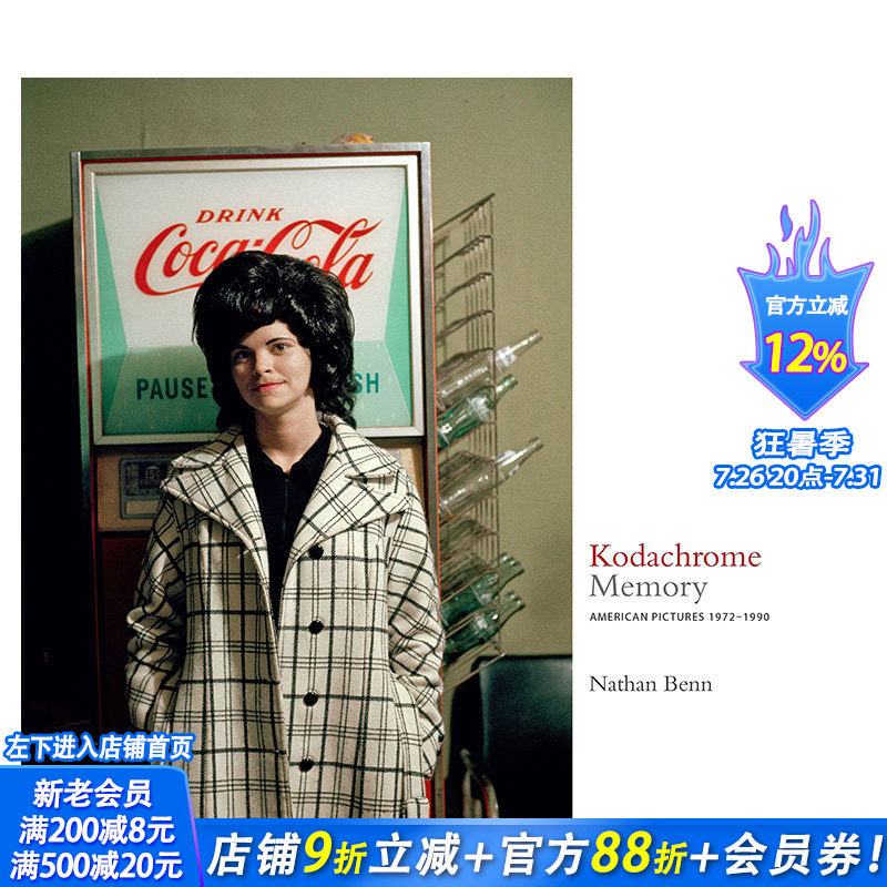 【现货】英文原版 柯达胶卷记忆;1972-1990年间的美国照片 Kodachrome Memory 正版进口书籍