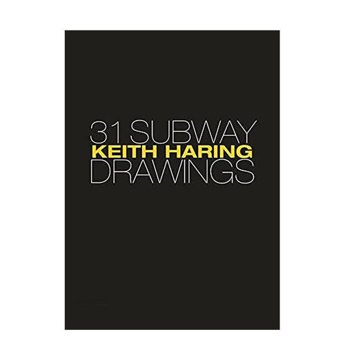 【预售】英文原版 凯斯·哈林：地铁作画31副 Keith Haring: 31 Subway Drawings 20世纪艺术画册 正版进口书籍 善优图书